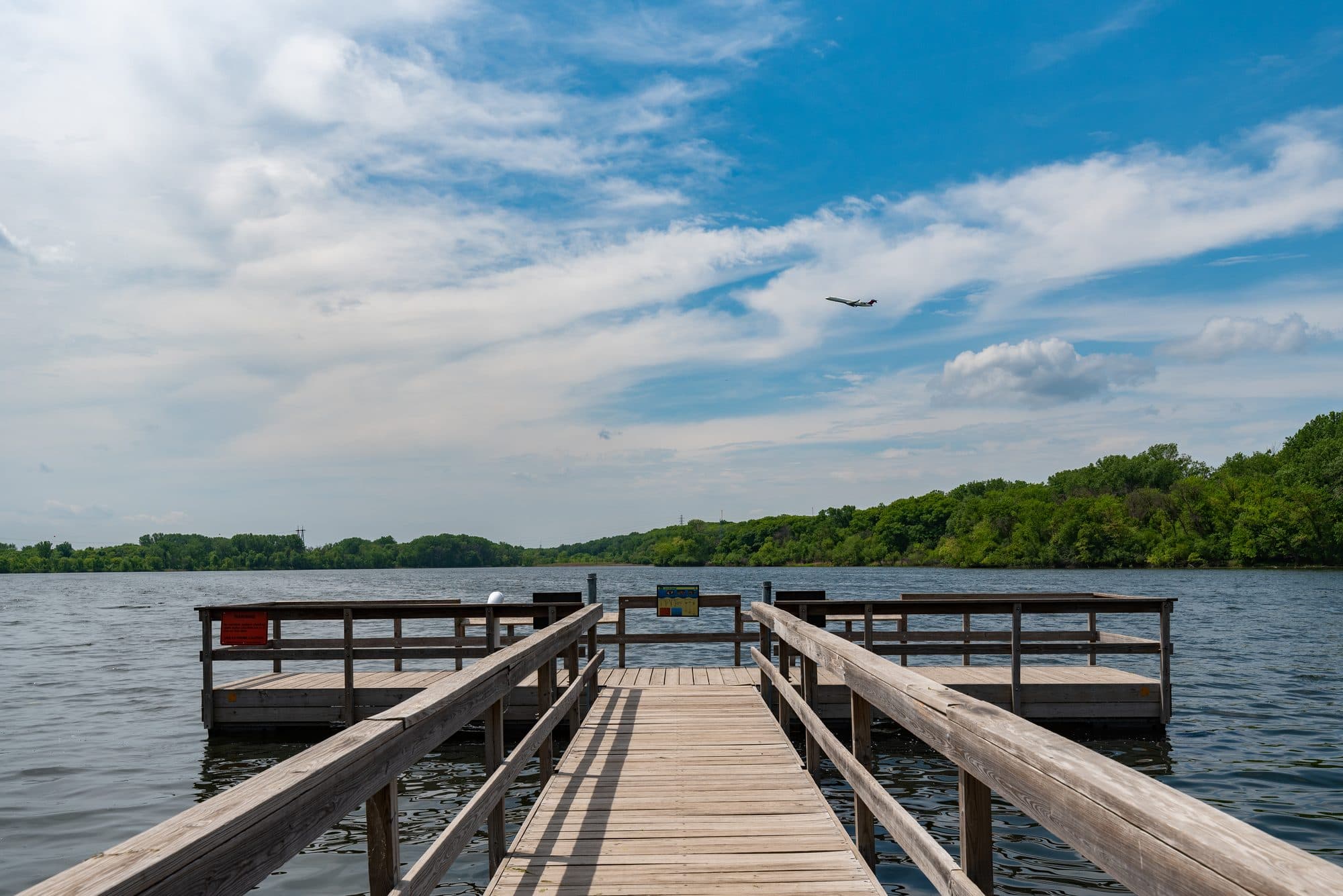 Snelling Lake Fishing Pier Dock - Fort Snelling State Park, Minnesota (42393112101)
