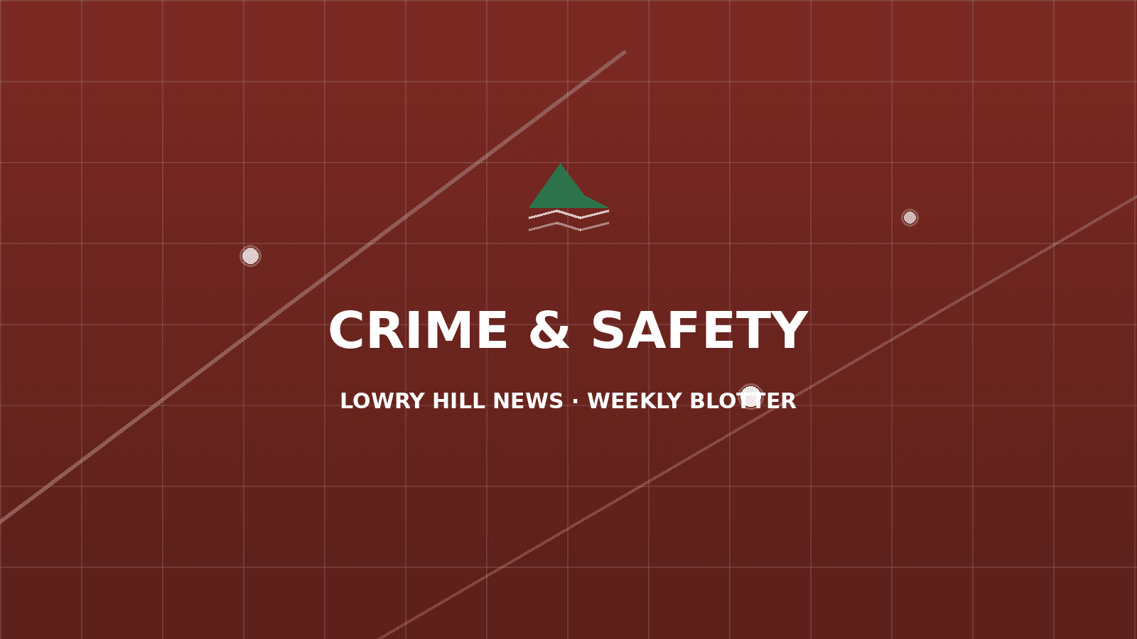 Lowry Hill News Crime & Safety blotter
