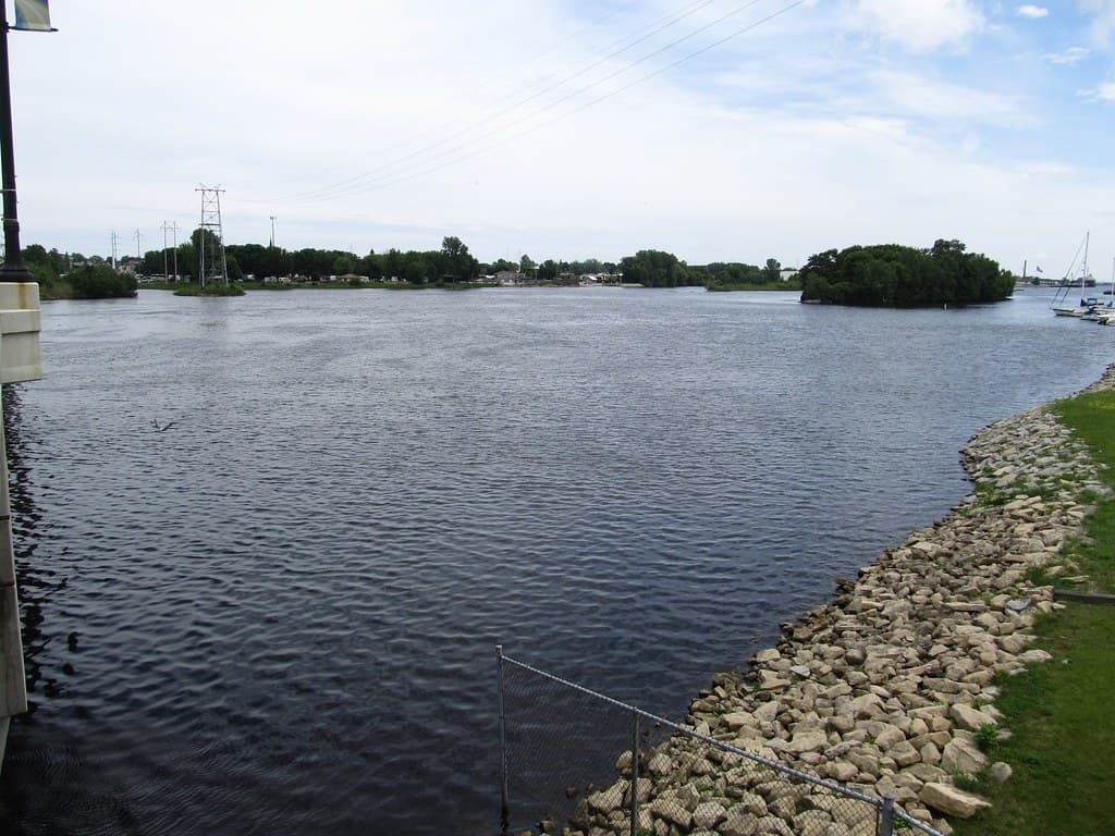 Native plantings along the bays of Lake of the Isles